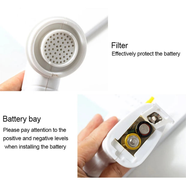 1 Set (6pcs) Electric Ear Cleaner – Safe Automatic Vacuum Earwax Removal Tool with Original Cleaning Heads