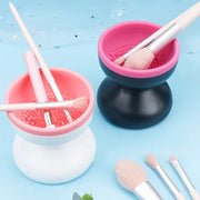 Electric Makeup Brush Cleaner – Automatic Deep Cleaning Box for Powder Puff, Beauty Egg & Brushes