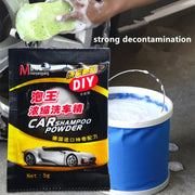 20PCS Car Wash Powder – Foaming Car Shampoo for Paint Care, Coating, and Windshield Cleaning Accessories