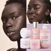 AILKE Glutathione & Vitamin C Kit,With Whitening Lotion,Moisturizing Cream,Lightening Soap, Spa Oil,Glowing Body Cream,Gift Set