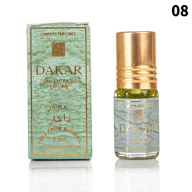 3ML Roll-On Perfume Oil – Long-Lasting Alcohol-Free Floral Fragrance for Body
