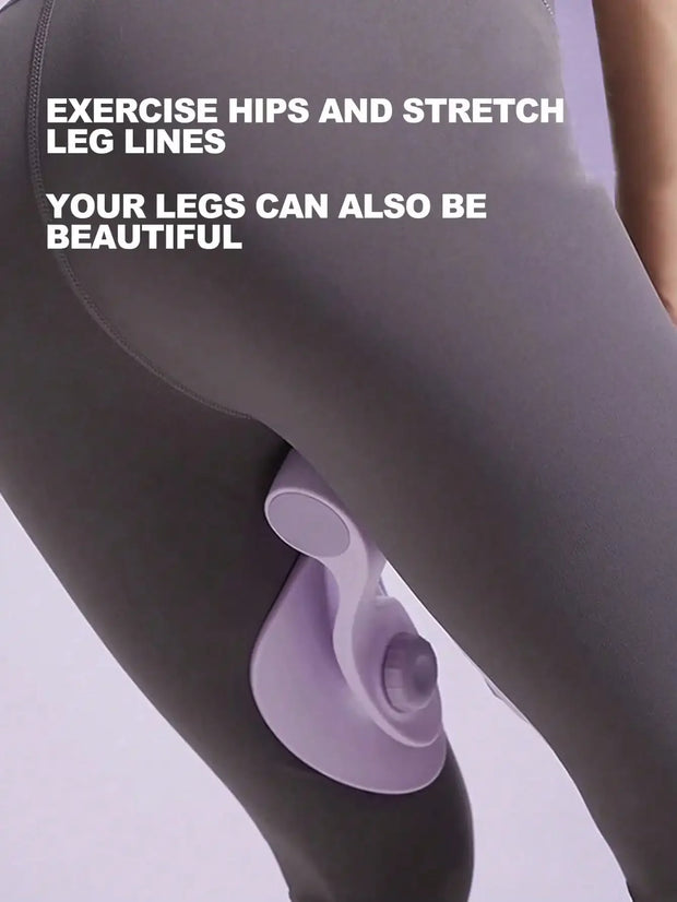 Kegel Pelvic Floor Exercise Thigh Inner Clip – Home Fitness & Yoga Partner Equipment (Black)