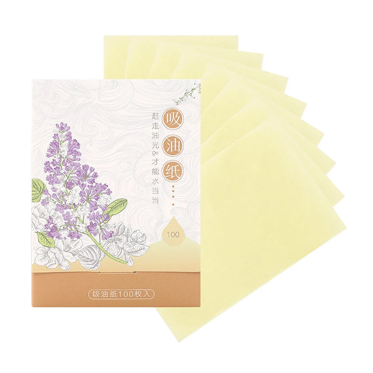 100Pcs Oil Blotting Paper