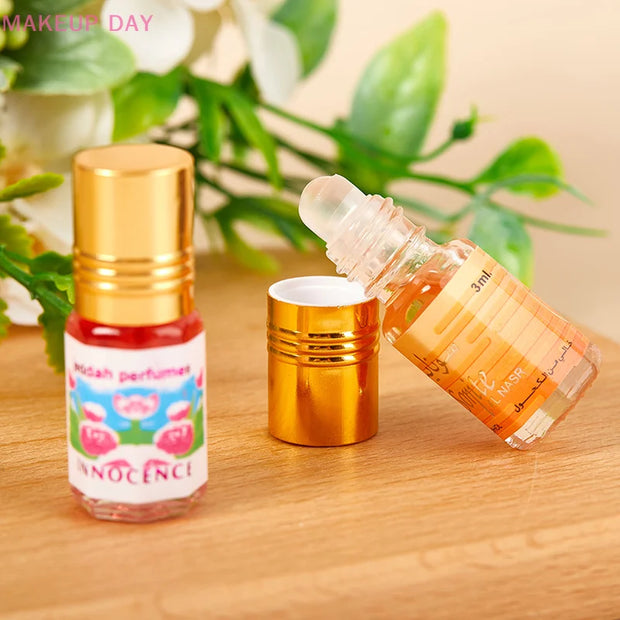 3ML Roll-On Perfume Oil – Long-Lasting Alcohol-Free Floral Fragrance for Body