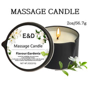 Massage Oil Candle – Scented Aromatherapy Candle for Stress Relief, Skin Moisturizing & Spa Essentials | Luxury SM Candle
