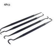 Multipurpose Car Detailing Tool Set – Wire Brushes & 4 Nylon Picks with Double-Headed Brush for Cleaning