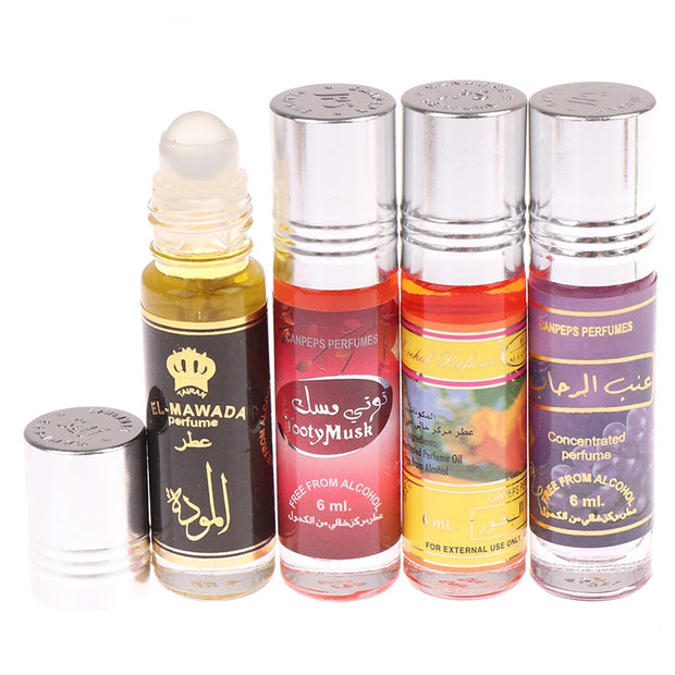 6ML Roll-On Perfume Oil – Alcohol-Free, Long-Lasting Floral Fragrance for Body