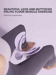 Kegel Pelvic Floor Exercise Thigh Inner Clip – Home Fitness & Yoga Partner Equipment (Black)