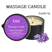 Massage Oil Candle – Scented Aromatherapy Candle for Stress Relief, Skin Moisturizing & Spa Essentials | Luxury SM Candle