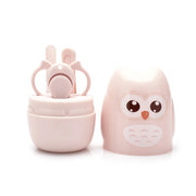 Baby Nail Care Set – Safe Scissors, Clippers, File & Tweezers with Storage Box for Kids