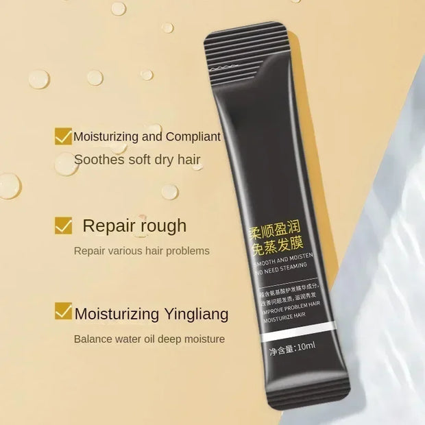 Magical Keratin Hair Mask – 5-Second Fast Repair for Damaged, Frizzy Hair | Deep Moisturizing & Straightening Treatment