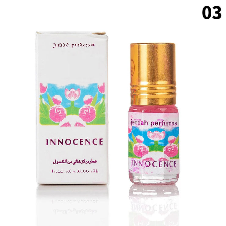 3ML Roll-On Perfume Oil – Long-Lasting Alcohol-Free Floral Fragrance for Body
