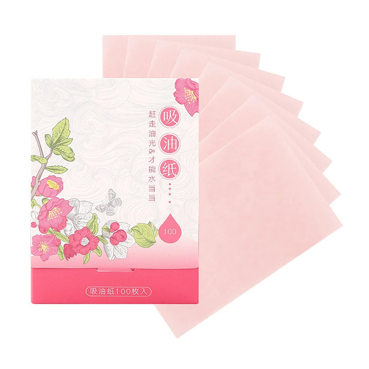 100Pcs Oil Blotting Paper