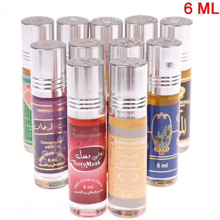 6ML Roll-On Perfume Oil – Alcohol-Free, Long-Lasting Floral Fragrance for Body