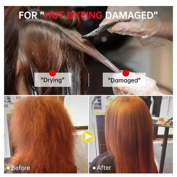 Magical Keratin Hair Mask – 5-Second Fast Repair for Frizzy, Damaged Hair | Deep Moisture, Smoothness & Shine