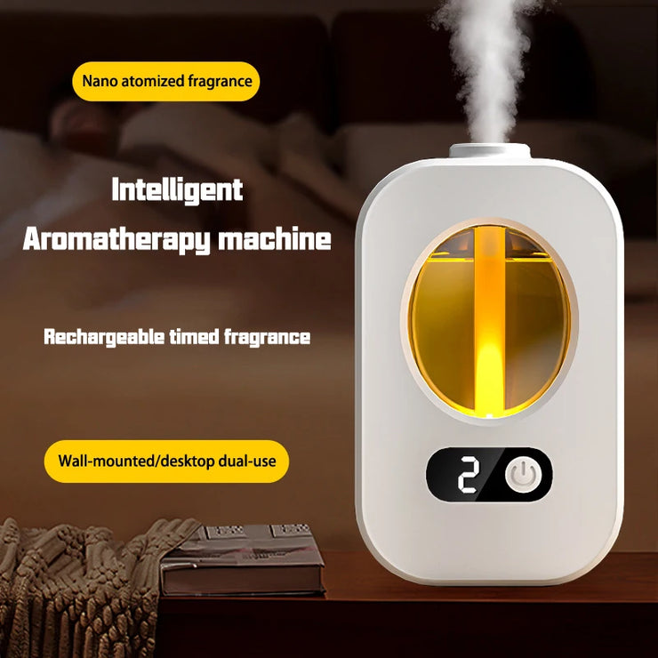 Automatic Aromatherapy Diffuser – Air Freshener & Essential Oil Dispenser for Toilet, Bathroom & Home | Humidifier & Fragrance Machine