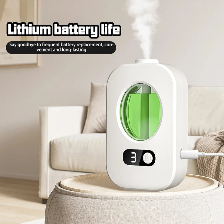 Automatic Aromatherapy Diffuser – Air Freshener & Essential Oil Dispenser for Toilet, Bathroom & Home | Humidifier & Fragrance Machine