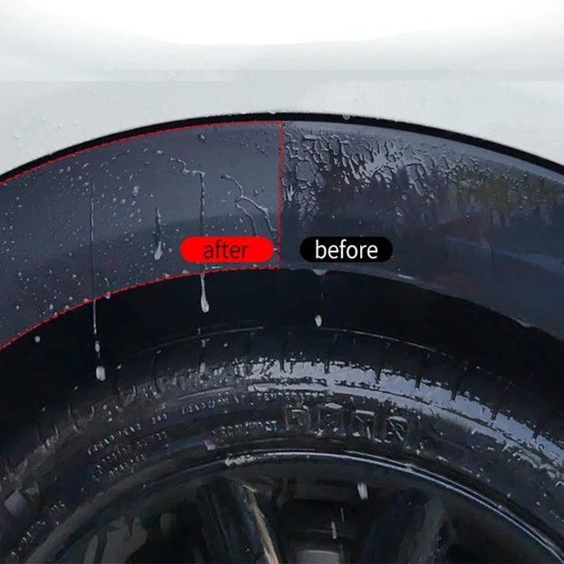 HGKJ S24 Plastic Restorer – Auto Trim & Rubber Coating for Cleaning, Repairing, and Restoring Glossy Black Shine