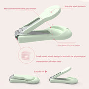 Baby Nail Care Set – Safe Scissors, Clippers, File & Tweezers with Storage Box for Kids