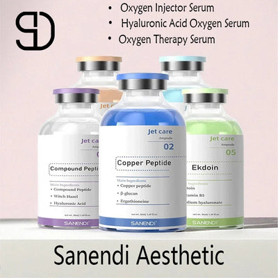 Hyaluronic Acid Oxygen Serum – Anti-Aging Ampoule with Salmon DNA & GHK-Cu Copper Peptides