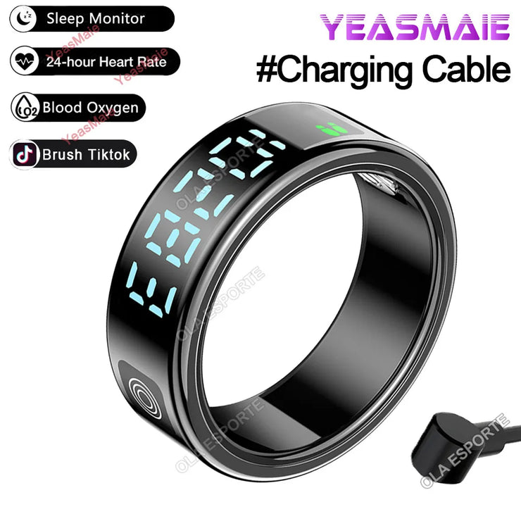 2025 RS08 Smart Ring – Waterproof 5ATM Health & Fitness Tracker with Heart Rate, Blood Oxygen Monitor & Multi-Sport Modes