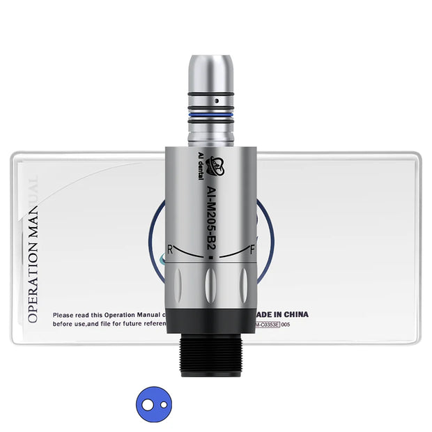 Dental Inner Water Air Motor Handpiece – Slow Speed, Non-LED & LED Turbine Connectors for AI-M204/M205 Series