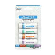 Nasal Stick (4 Pack) – Boosts Focus, Enhances Breathing & Provides Fresh Sensation | Aromatherapy Inhaler with Essential Oils